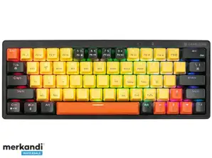 Mechanische Tastatur Tracer GAMEZONE EVO2 HOT SWAP 63 Gelb