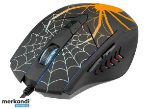 Souris TRACER GAMEZONE Black Widow USB