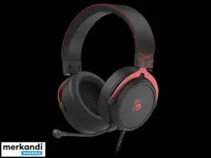 A4TECH BLOODY M590i USB AUX3.5 Sports Red 7.1 Headphones
