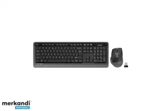 Tastatur-Maus-Set A4TECH FStyler 2.4G FG1035 RF NANO Grau