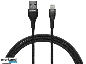 Kabelis TRACER USB A Lightning 1m BK
