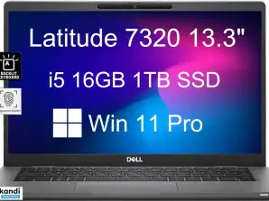 Твердотільний накопичувач Dell Latitude 7320 i7 1185G7 16 ГБ 512 ГБ