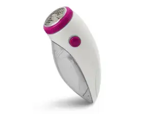 ECS005 Fluffy Stoffen Shaver Wit - Roze Esperanza