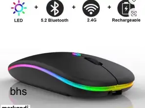 Wireless 2.4GHz Dual Mode PC Notebook Laptop Mouse Multimedia Mystery Package
