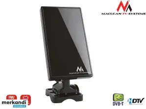Antena TV DVB T wew zew MCTV 970 Svart