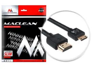 Kabel Maclean HDMI miniHDMI ULTRA SLIM v1.4 A C 2m MCTV 712