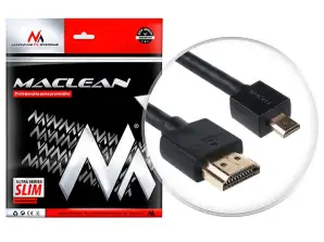 Kabel Maclean. HDMI microHDMI. ULTRA SLIM. v1.4. A D. 3m. MCTV 723