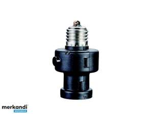 E27 Lampenfassung Maclean 100W mit Dämmerungssensor Timer MCE21B