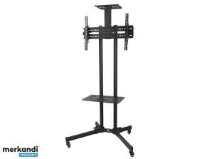 Support TV professionnel Maclean sur roues, max. VESA 600x400, max. 55kg MC 661