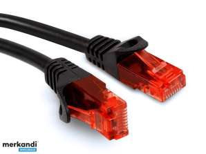 Kablo patchcord UTP Maclean fiş fiş Cat6 1m siyah MCTV 740