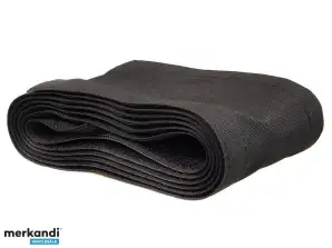 MCTV 677 B 41856 Kabelschutzboden mit Klett 2m 105mm schwarz