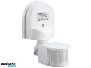 Wall Motion and Twilight Sensor Maclean. 180°. max. 1200W. white. MCE25 W