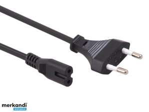 MCTV 809 42164 Virtakaapeli kahdeksan 2 pin 1,5m EU-pistoke