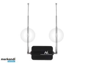 Κεραία Universal DVB T/T2 HEVC Maclean. ενισχυτής. Ταμείο. 5V ή 12V. MCTV 986