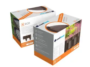 Садовый забор Cellfast Eco коричневый