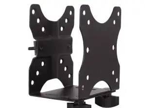 Feste for mini-datamaskiner Maclean. NUC MAC mini PC. universell. opptil 5kg. svart. MC 720