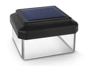 Zonne-LED-lamp voor paal GreenBlue 80x80mm koepelkap GB127