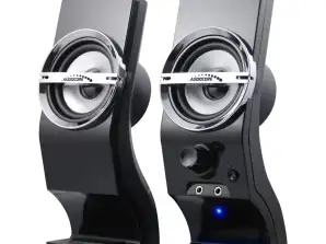Computer Lautsprecher 6W Audiocore. USB. schwarz. AC805