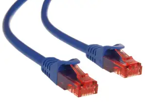 MCTV 303 N 47276 Kabel patchcord UTP cat6 konektor konektor 3m modra