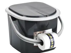 Kelioninė tualeto kibiras 15 5l BranQ