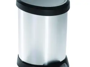 Lixeira metalizada Curver 5L