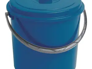 Eimer 12L mit Deckel blau Curver