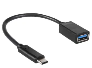 Cabo USB 3.0 Maclean AF Type C OTG 15cm MCTV 843