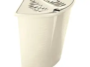Eckwäschekorb Zebra 45L BranQ beige