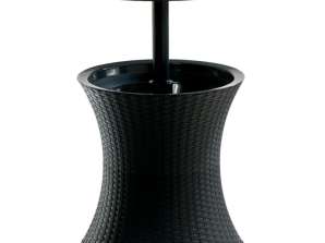 Keter Cool Bar Rattan Antracite