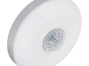 PIR-liiketunnistin Maclean kattoon asennettava kantama 6m max. 100W LED MCE231