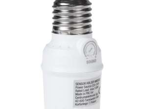 Lampvoet met geluidsensor Maclean. E27 met geluidsensor. max 100W. Bereik 30dB 90dB. MCE232