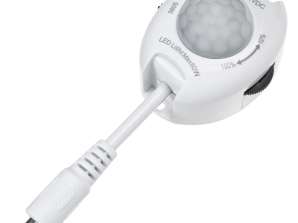 Maclean PIR-Bewegungssensor. infrarot. für LED-Streifen. 12V DC. max. 60W. MCE242