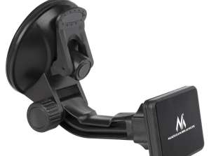 Magnetic Car Mount Maclean for Tablet. up to 10 inches. suction cup for windshield. 2 metal plates in