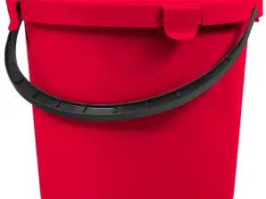 Seau avec couvercle Plast Team Berry 10L rouge