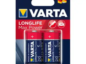 2x R 14 R14 C 1.5V alkáli Varta Longlife Max Power elem