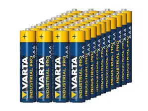 40x R 03 LR3 AAA alkáli Varta Industrial 4-es fólia