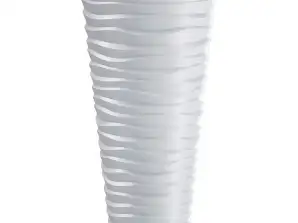 Maceta con inserto Sand Slim DPSA300 blanca