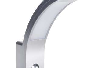 Lampe LED avec capteur de mouvement Maclean. capteur de mouvement PIR. couleur argentée. 10W.