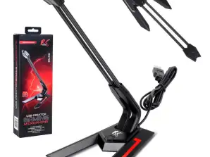 Gaming Microfoon NanoRS. LED. YouTube streaming. USB-kabel 1,5m. gevoeligheid 21dB 3dB. RS710