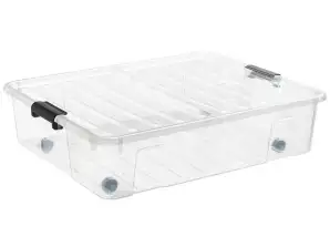 Beholder under sengen Plast Team Home Box Bedroller XL 49L