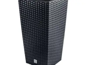Maceta con inserto Rato Square DRTS300 antracita
