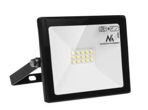 LED-strålkastare Maclean slim 10W Varm Vit 3000K IP65 MCE510 WW