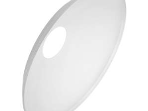 Milky glass shade Maclean. for PIR fixture. MCE325
