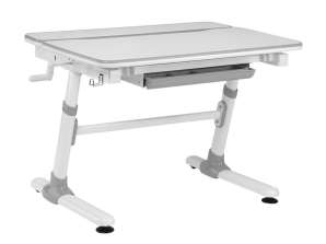 Ergonomic Children's Desk with Height Adjustment Ergo Office gray max 100kg ER 417 2cz