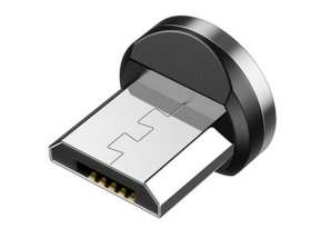 MicroUSB for magnetic USB cable. MCE477