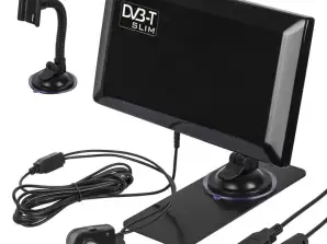 Aktive Zimmerantenne DVB T/T2 HEVC Maclean Slim MCTV 948