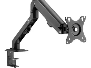 Soporte de escritorio para monitor universal Maclean. Resorte de gas 17