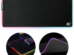 Pelaaminen hiiri- ja näppäimistöalusta LED RGB -valaistuksella NanoRS 800x300x4mm RS705