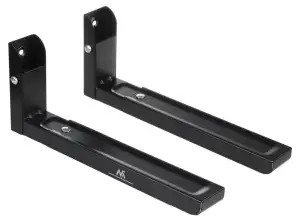 Maclean microwave handle. folded. up to 30 kg. black. MC 915 B