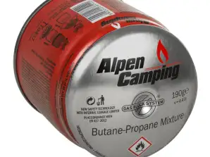 Cartouche de gaz 190G IK006 Alpen Camping